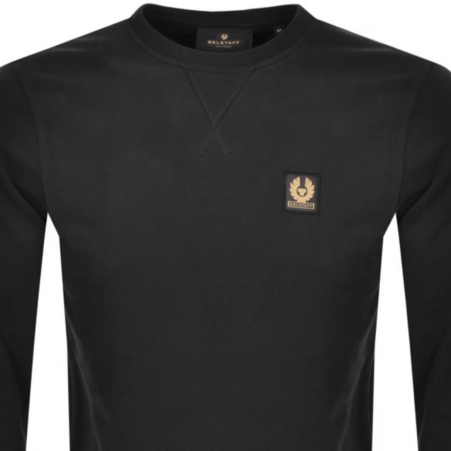 Alternative Image for ProductBelstaff Crew Neck Sweatshirt Black2